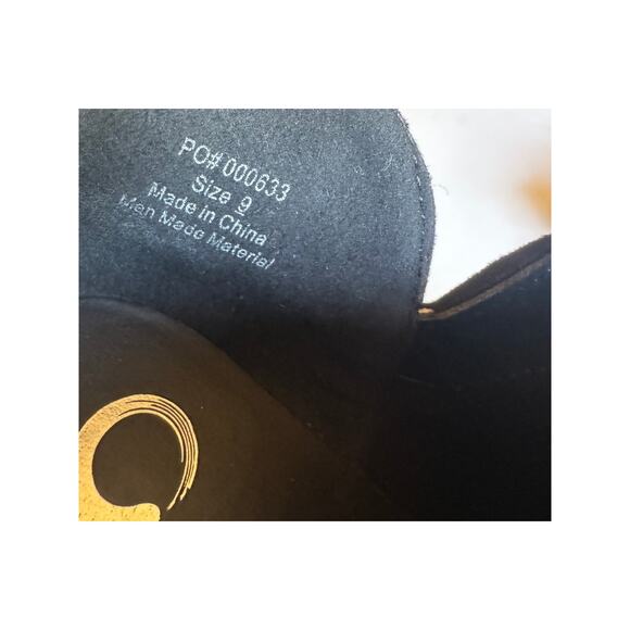 Journey + Crew black‎ suede booties size 9 - Picture 5 of 5